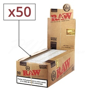Feuilles à rouler Raw regular simple tirage x 50